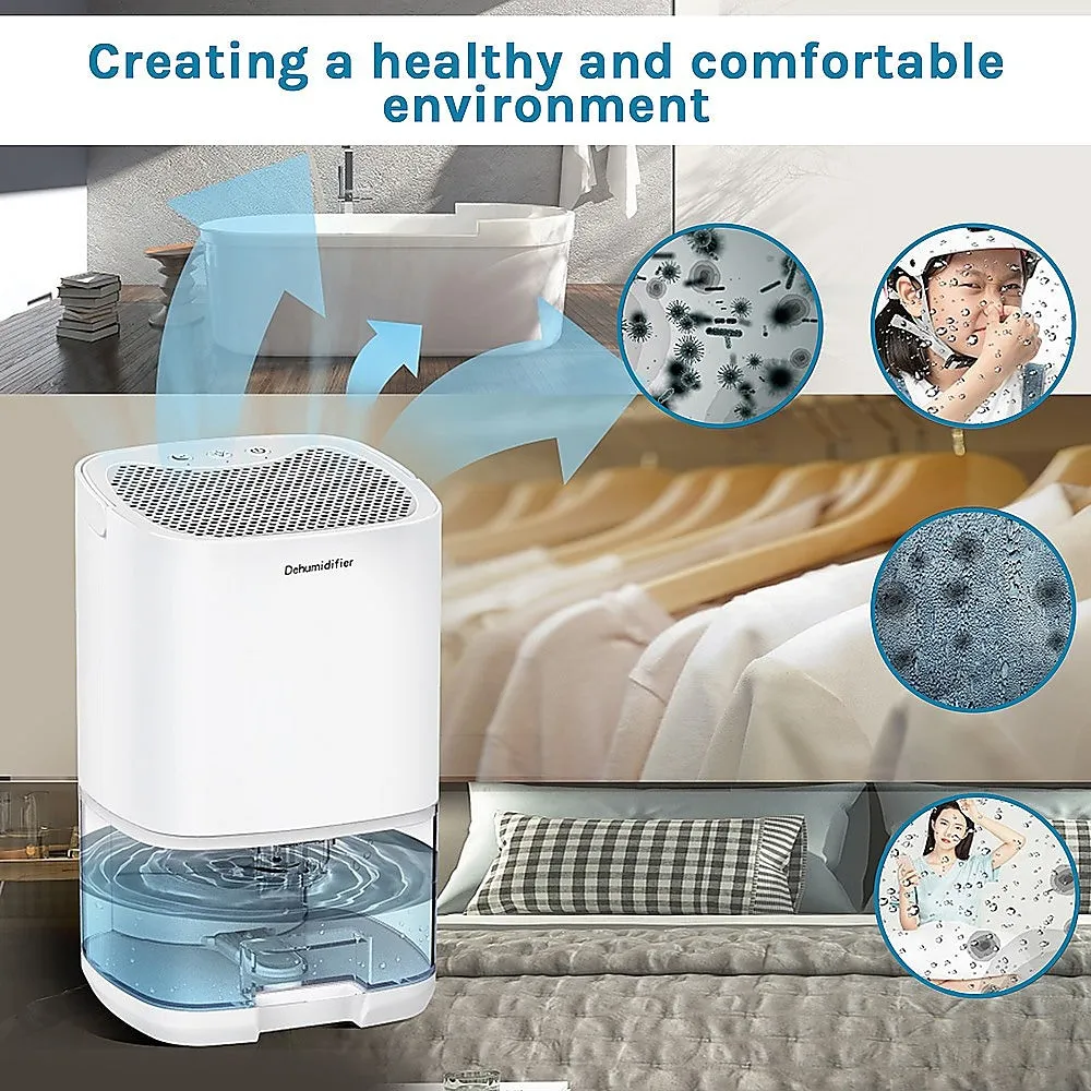 1000ML Mini Dehumidifier - Portable Air Dryer - Office Moisture Absorber