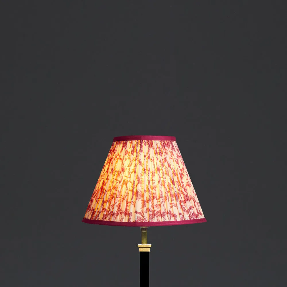 25cm empire shade in crimson tulasi