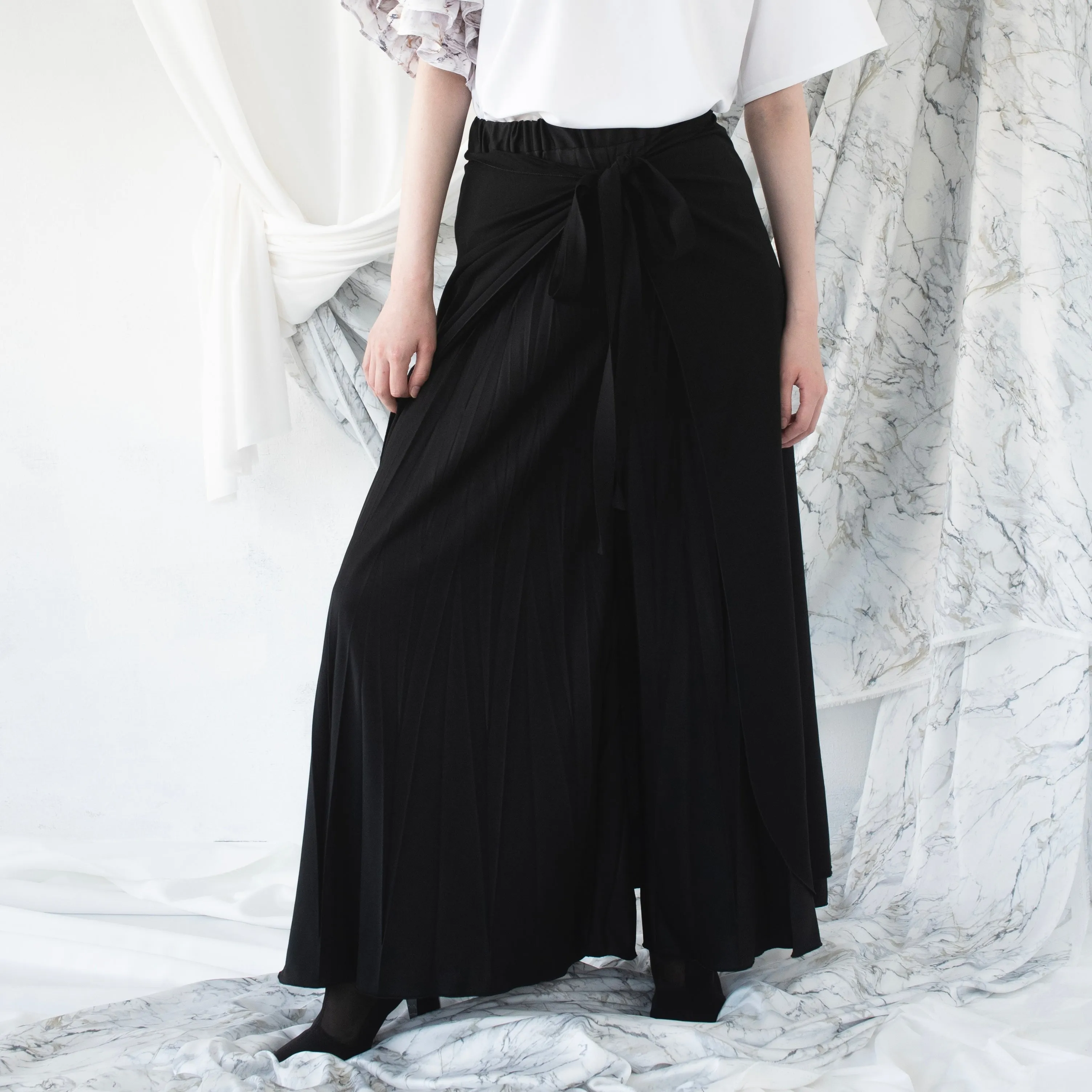 3way pleated pants