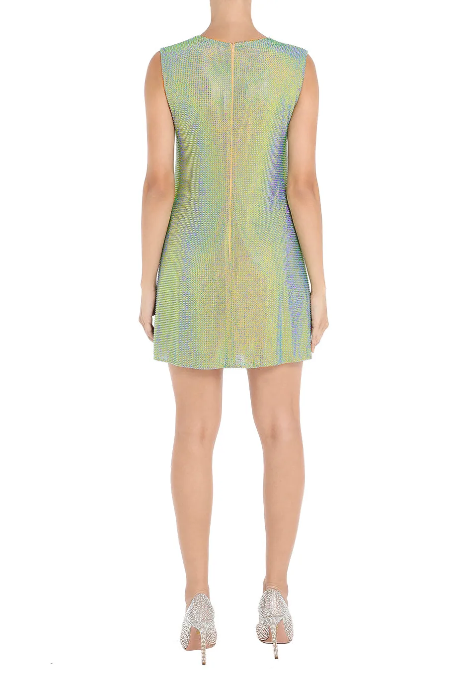 A-Line Sleeveless Mini Dress