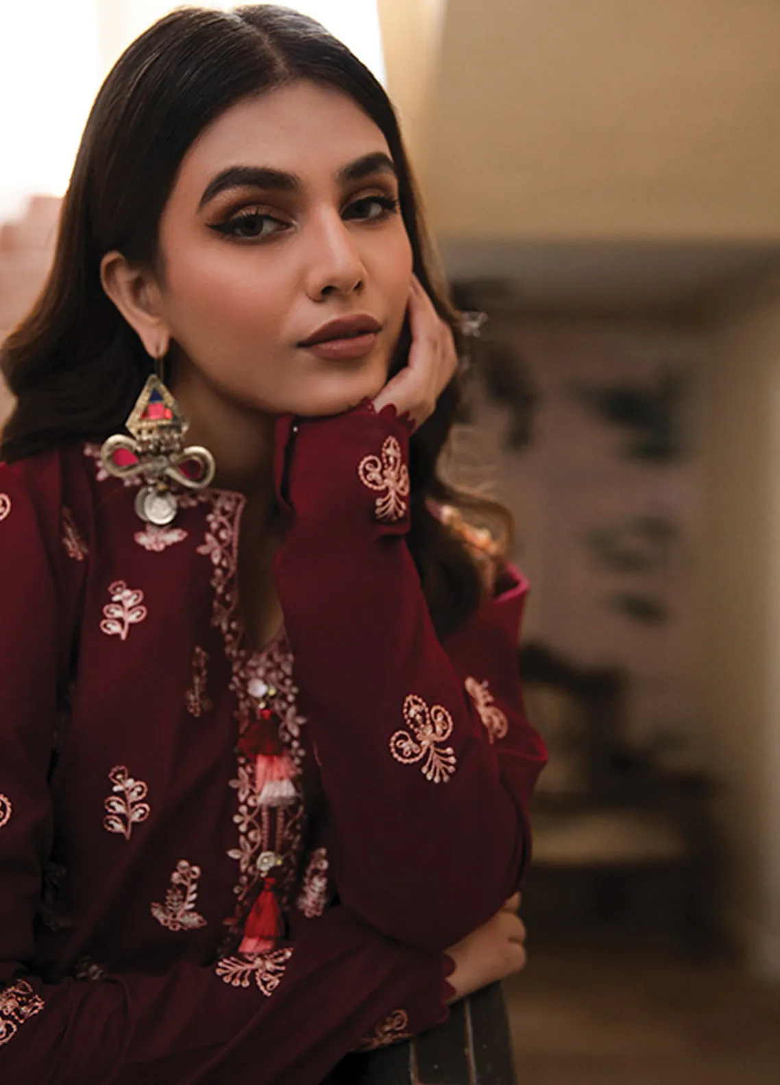 Afsaneh By Aabyaan Embroidered Lawn Unstitched 3 Piece Suit - 04