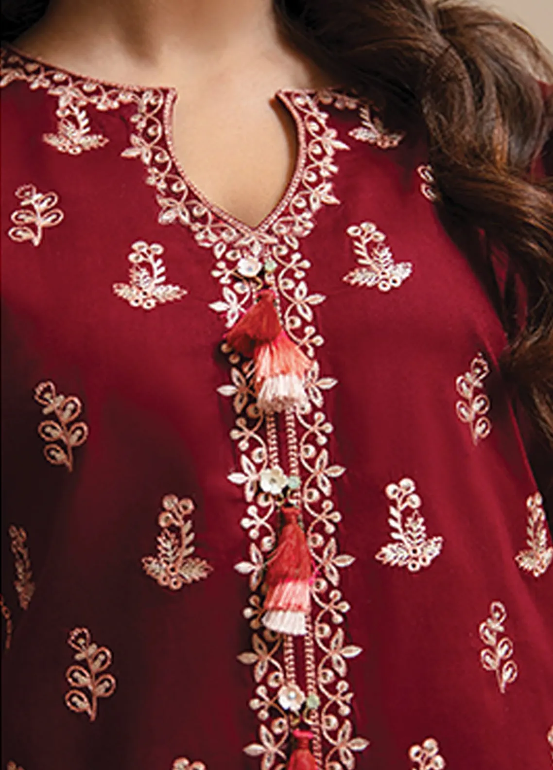 Afsaneh By Aabyaan Embroidered Lawn Unstitched 3 Piece Suit - 04
