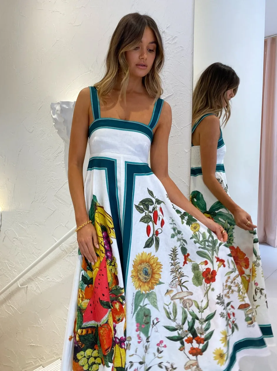 Alemais Frutta Midi Sundress in Multi