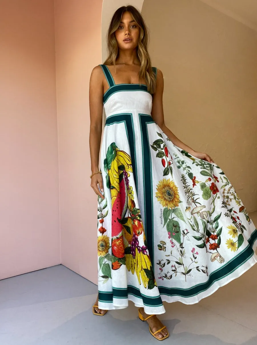 Alemais Frutta Midi Sundress in Multi