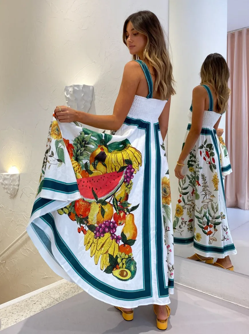 Alemais Frutta Midi Sundress in Multi