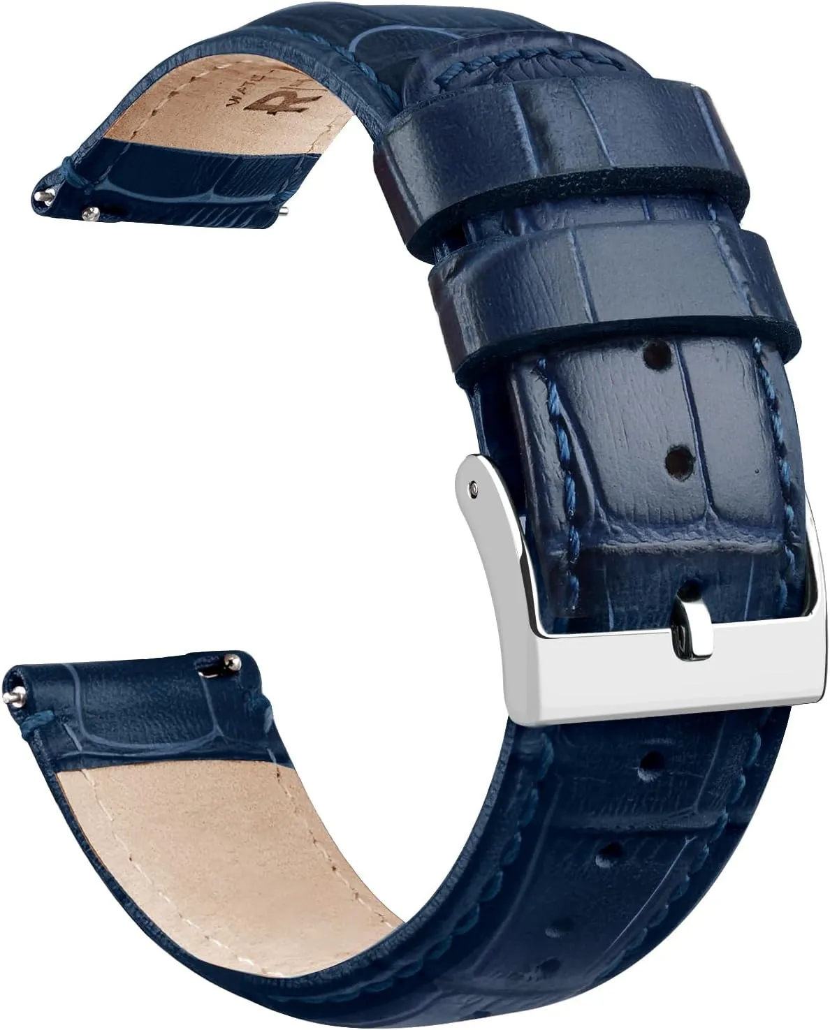 Alligator Pattern Leather Watch Band For Samsung Galaxy Watch 4-20mm