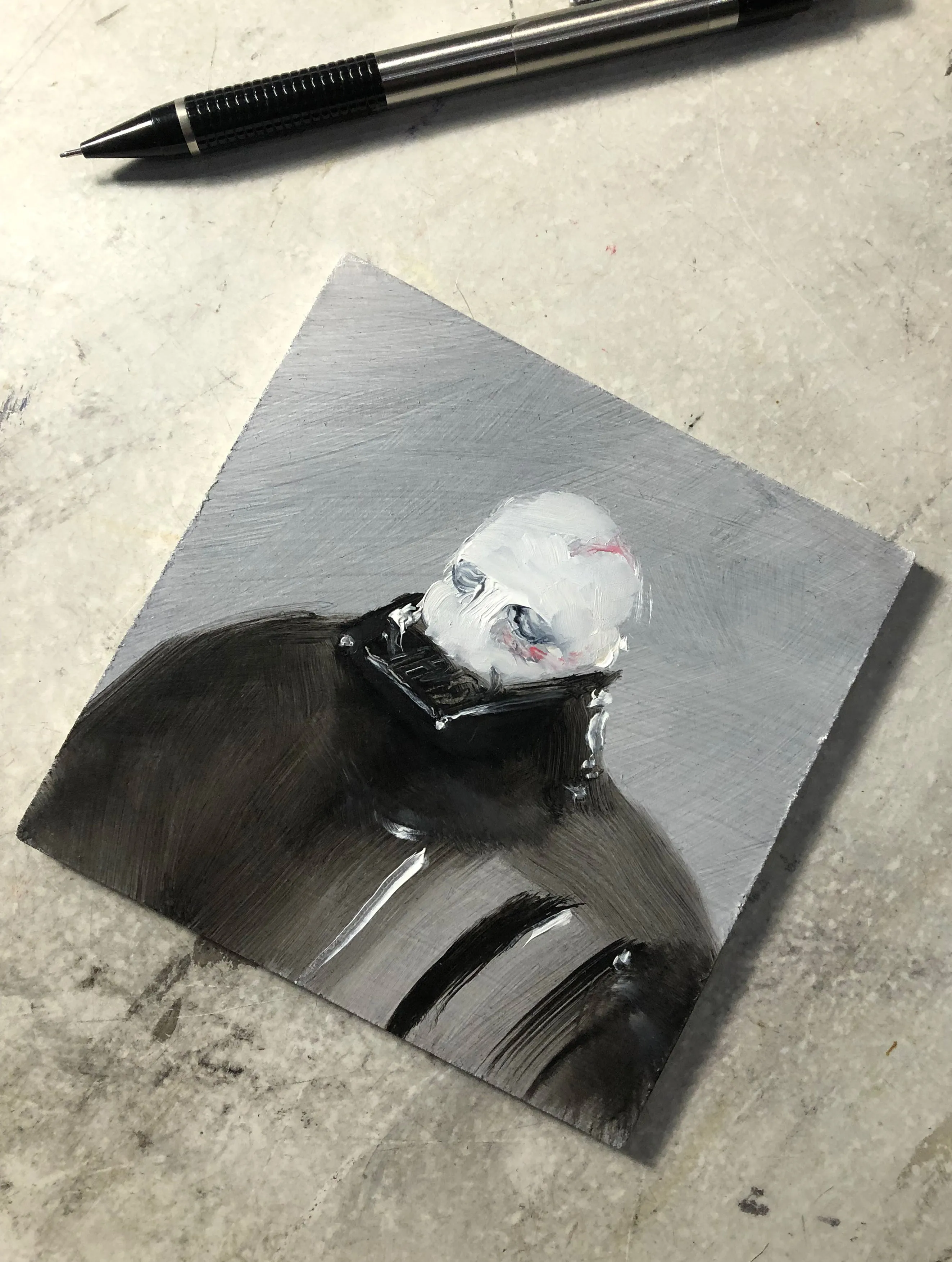 “Anakin (Sad)” original oil painting