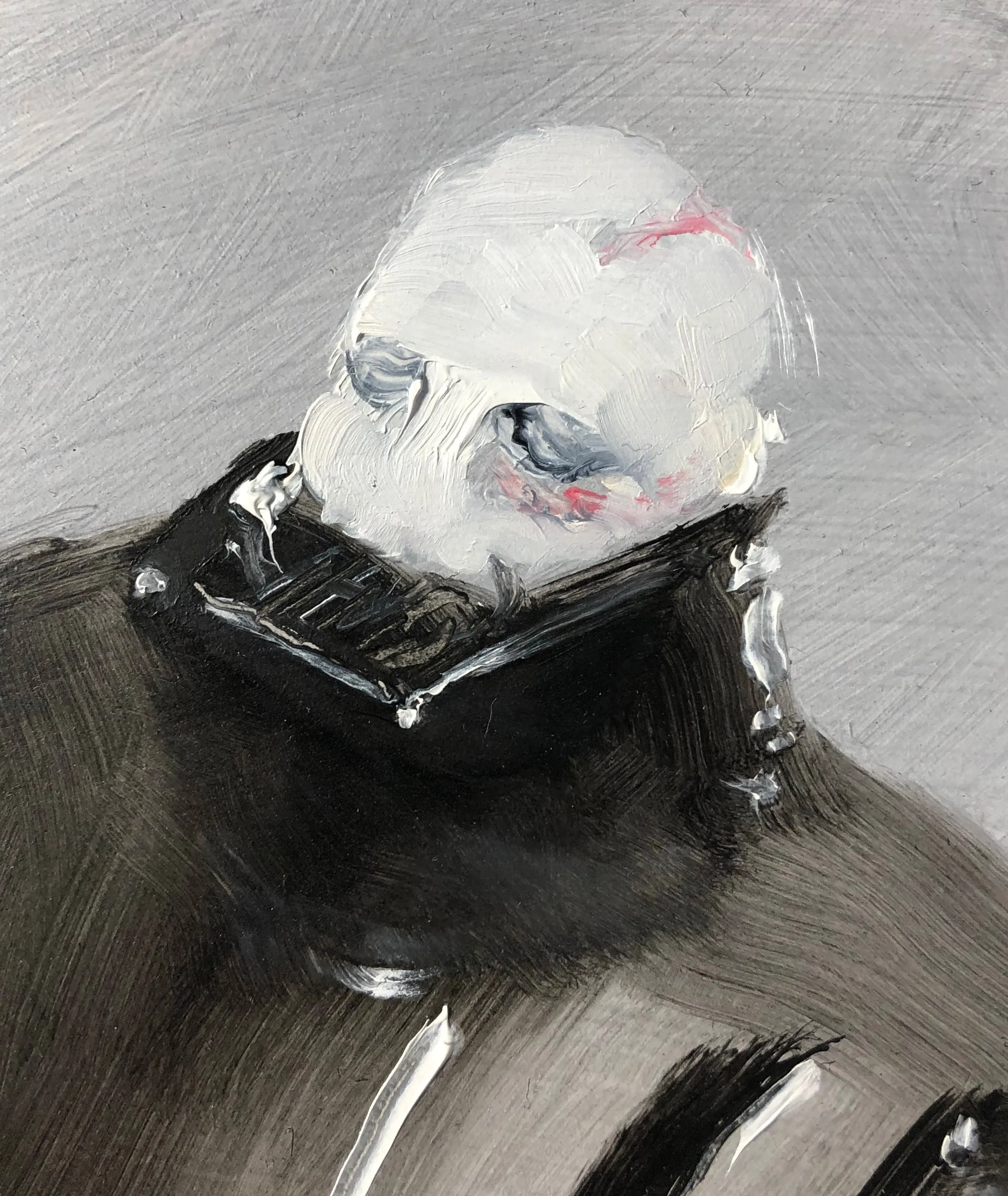 “Anakin (Sad)” original oil painting
