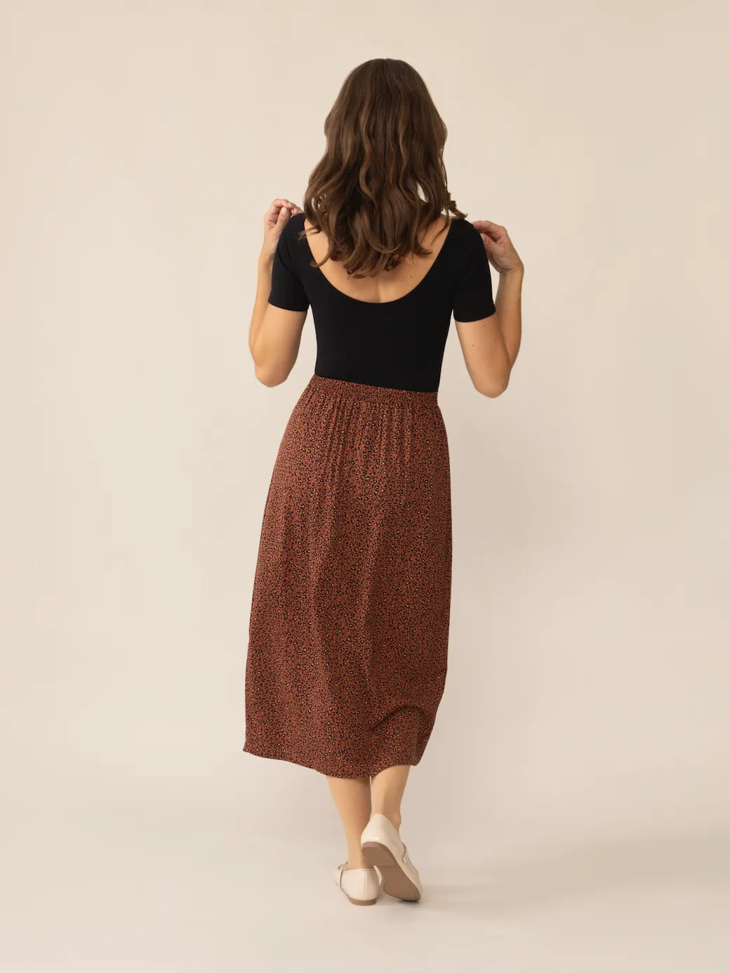 Anaïs Wild Flowers Wrap Skirt