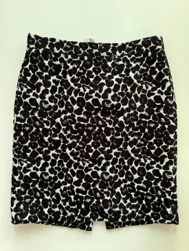 Animal Print Skirt Midi J Crew O, Size 4