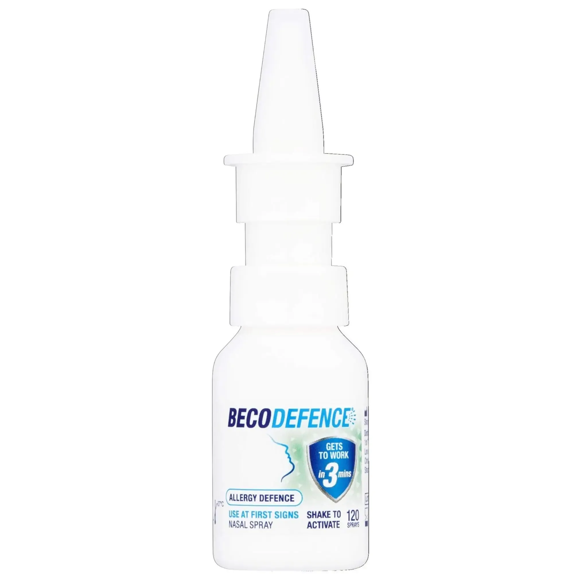 Becodefence allergy defence nasal spray for Adults- 20ml (120 Sprays)