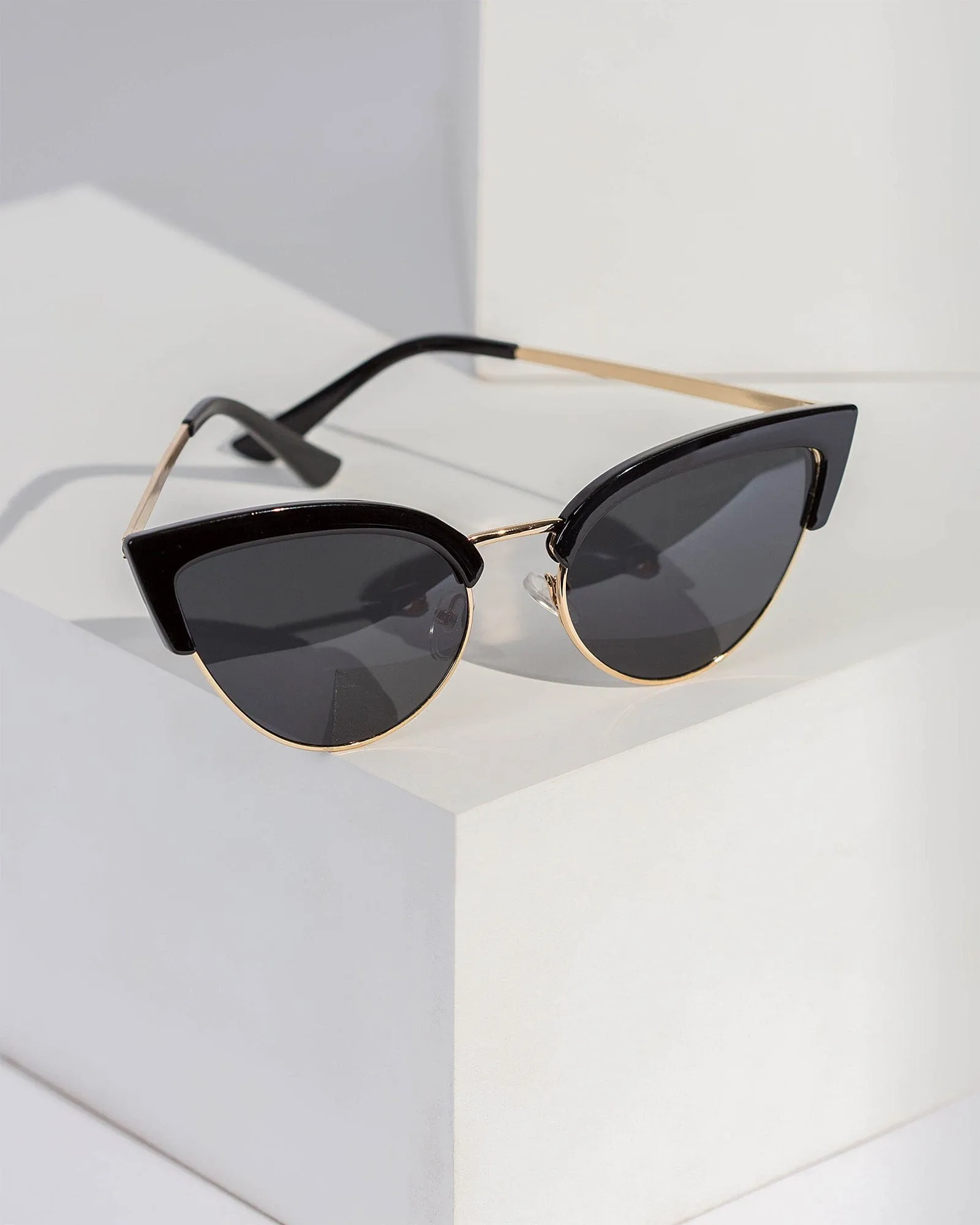 Black Browline Sunglasses