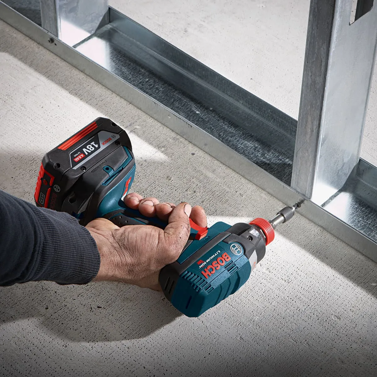 Bosch ITBHQC201B 5-Pc 2" Impact Tough Quick Change Bit Holders