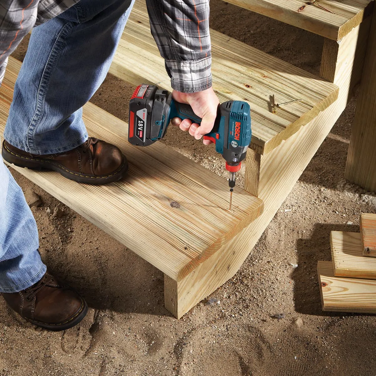 Bosch ITBHQC201B 5-Pc 2" Impact Tough Quick Change Bit Holders