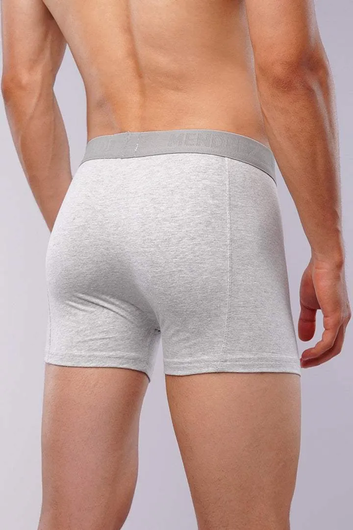 Boxer Brief - Black, White & Heather Grey Pack Of 3