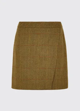 Buckthorn Tweed Skirt - Elm