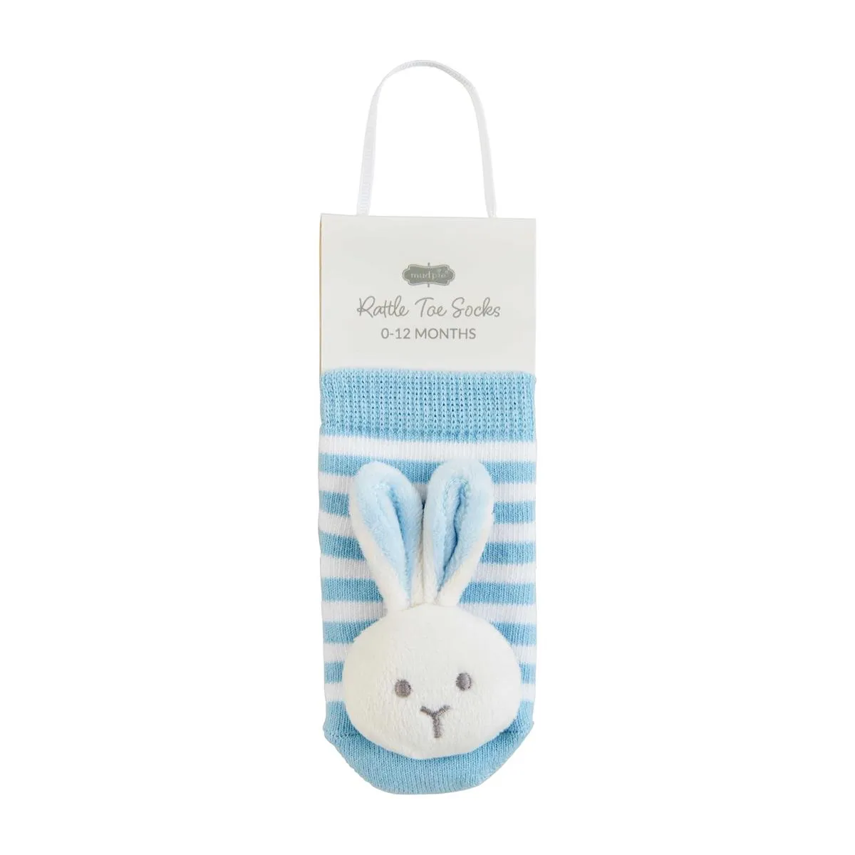 Bunny Rattle Toe Socks