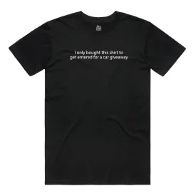 Car Giveaway Tee