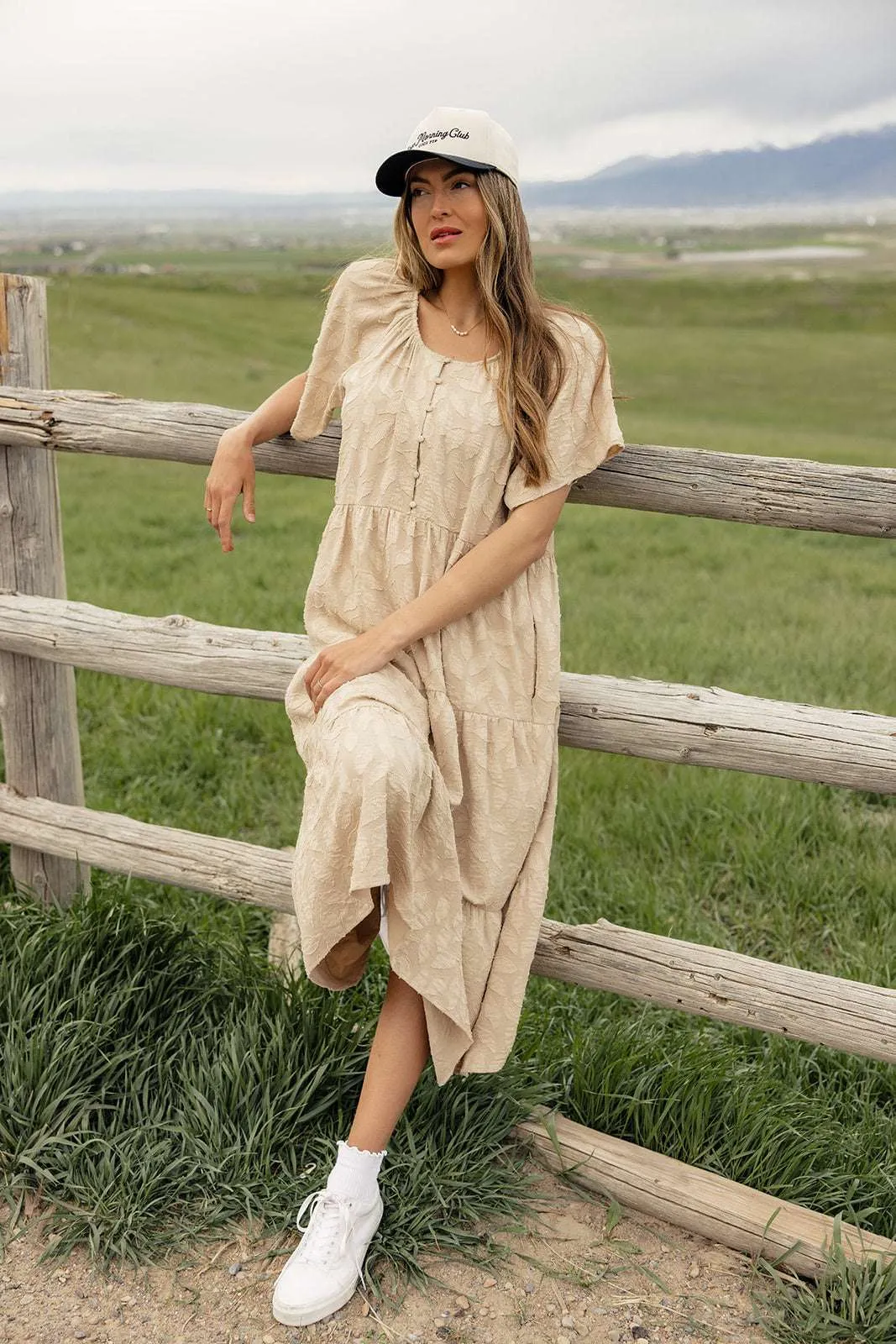 Carried Away Textured Maxi | Nursing Friendly