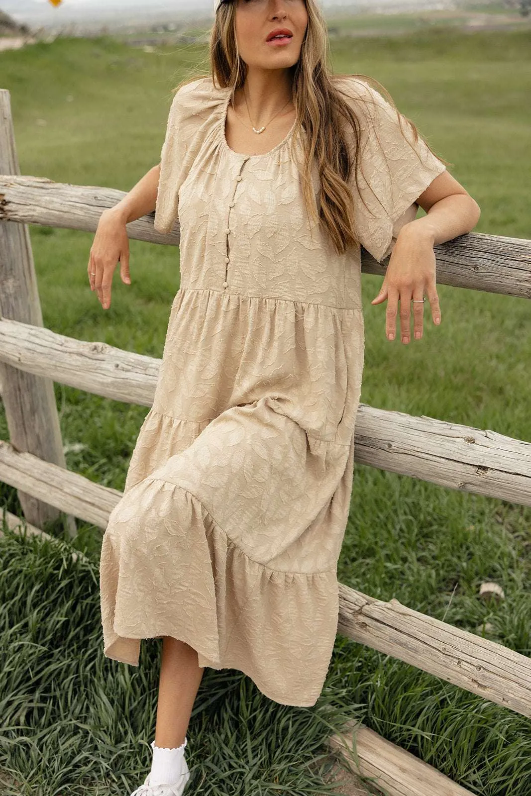 Carried Away Textured Maxi | Nursing Friendly