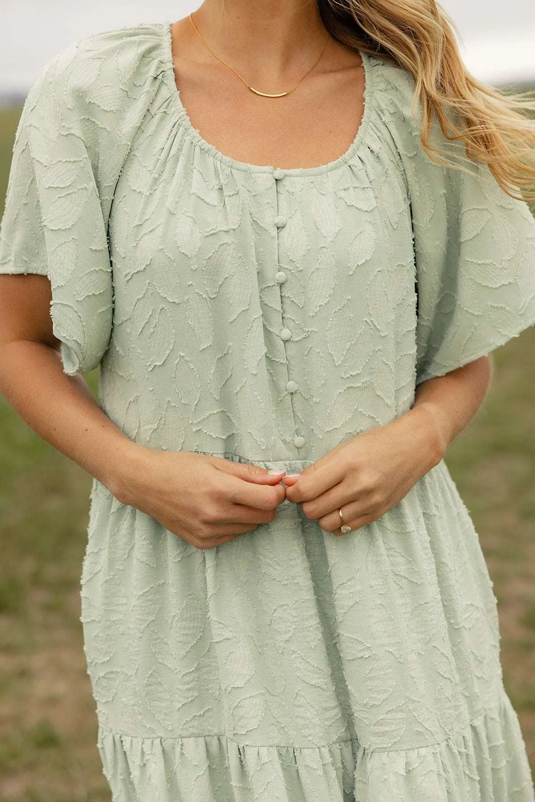 Carried Away Textured Maxi | Nursing Friendly