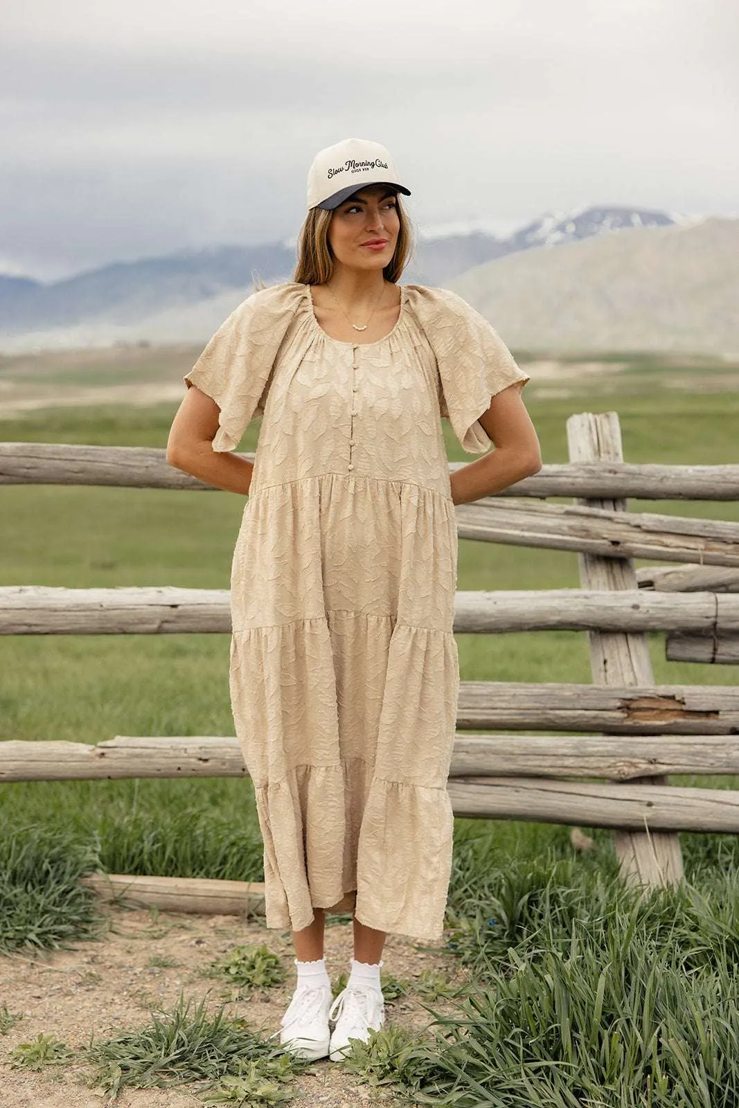 Carried Away Textured Maxi | Nursing Friendly