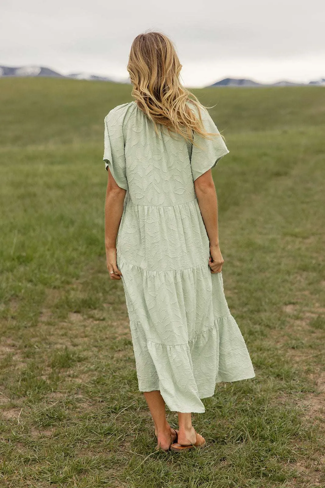 Carried Away Textured Maxi | Nursing Friendly