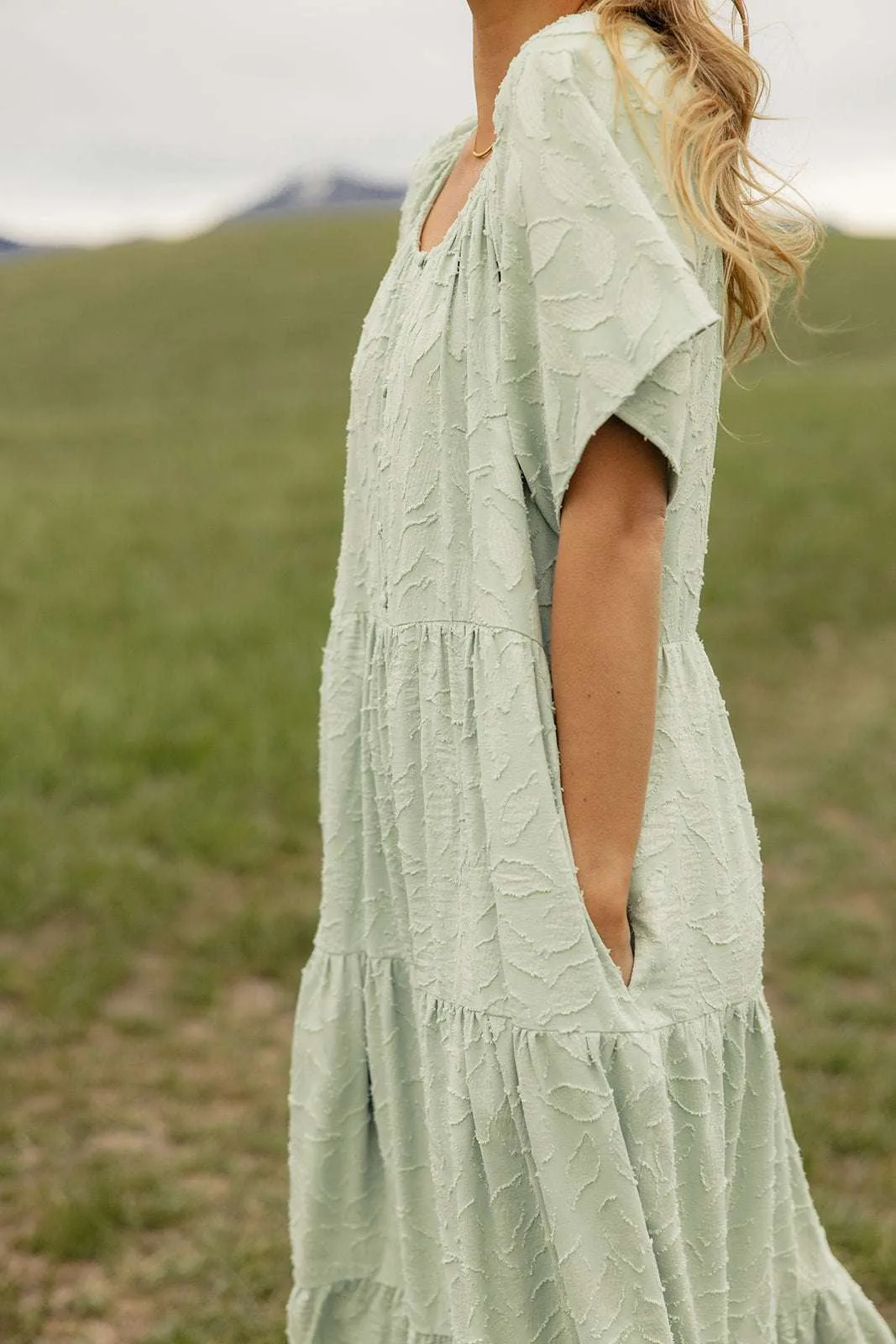 Carried Away Textured Maxi | Nursing Friendly