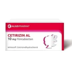 CETIRIZINE AL, cetirizine dihydrochloride, allergic rhinitis
