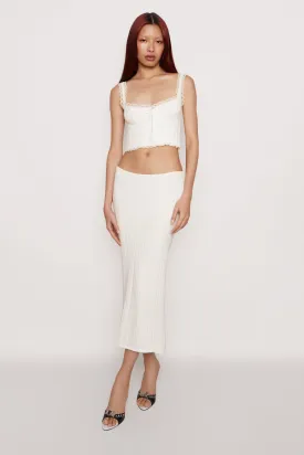 Dainty Lace Knit Top