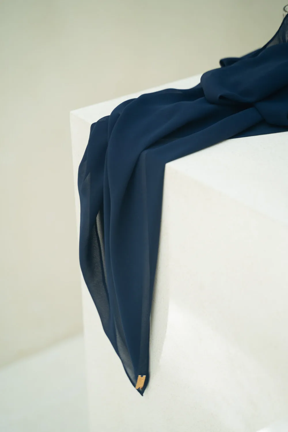 Deep Navy Blue Hijab