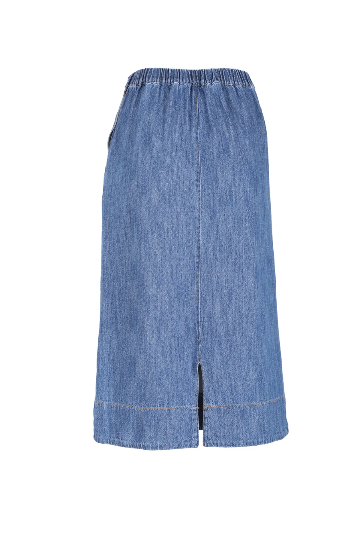 Detroit Denim Skirt Sea Blue