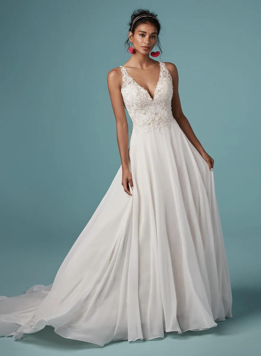 Dress 3512: Maggie Sottero "Melody" waist 33