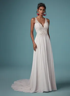Dress 3512: Maggie Sottero "Melody" waist 33