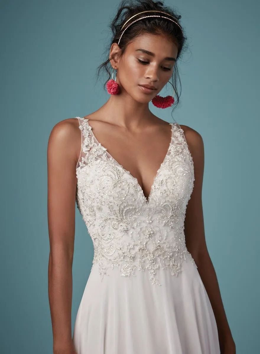 Dress 3512: Maggie Sottero "Melody" waist 33