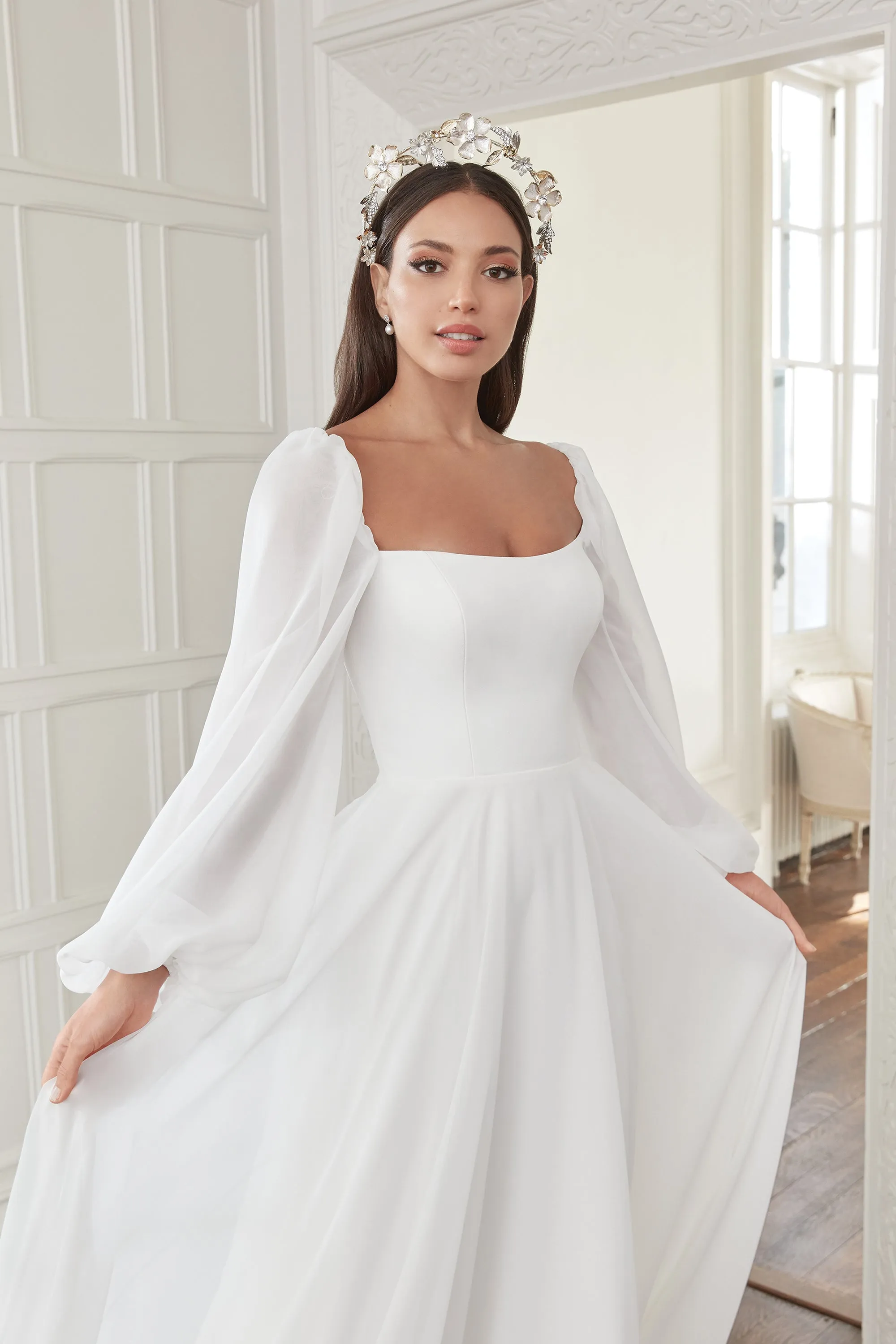Dress 3574: Sincerity by Justin Alexander "44360" waist 40