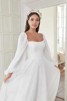 Dress 3574: Sincerity by Justin Alexander "44360" waist 40