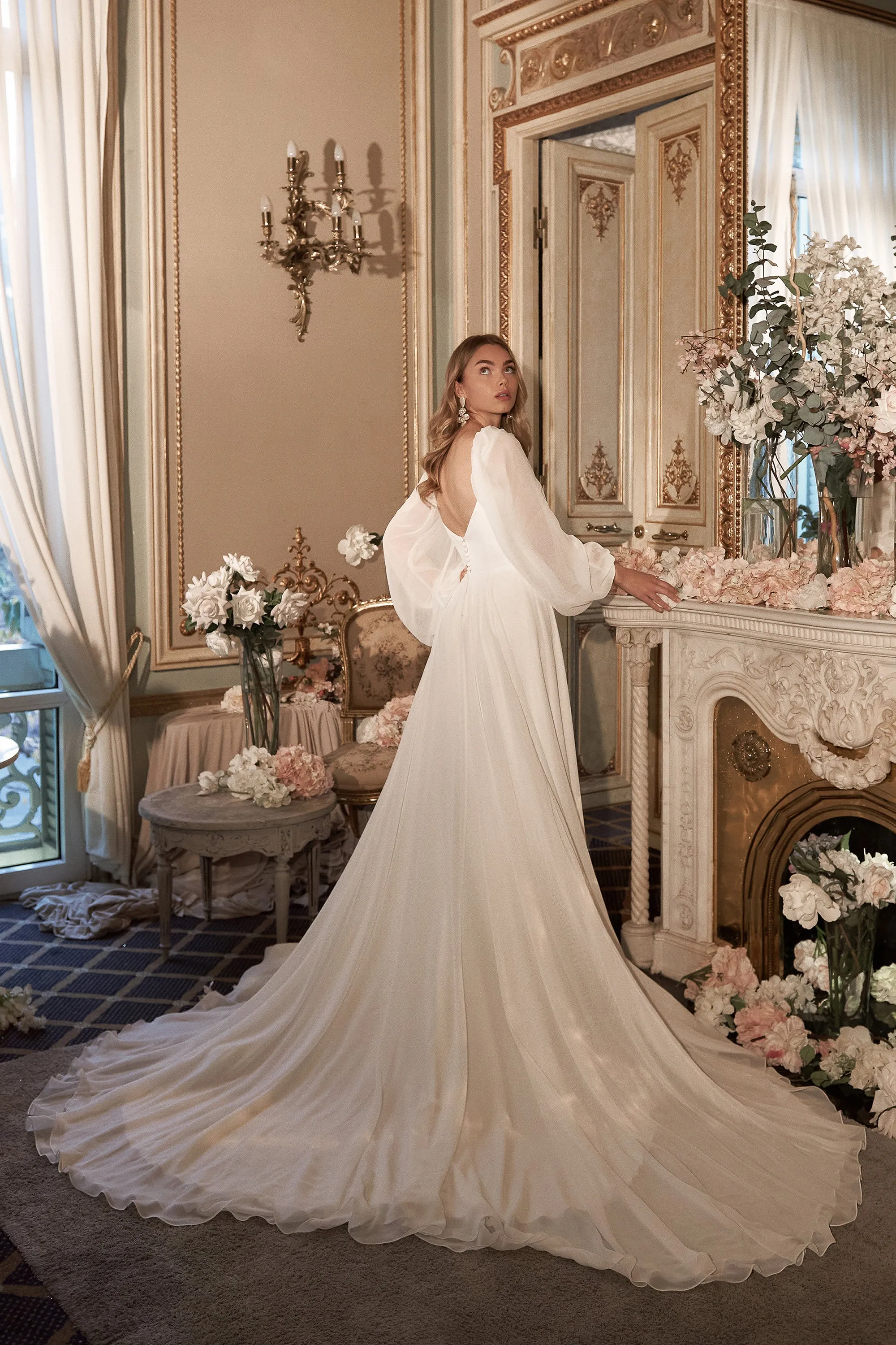 Dress 3574: Sincerity by Justin Alexander "44360" waist 40