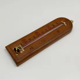 Edwardian Wall Thermometer by Henry Hughes & Son Ltd London