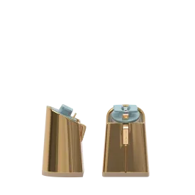 Flare Block Heel Kit 4 Chrome Gold