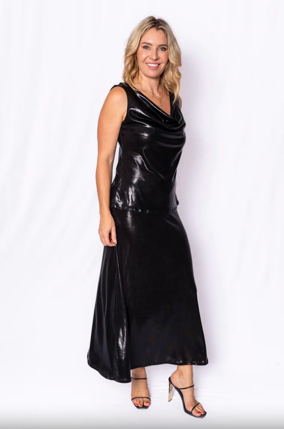 Fontayne Black Skirt
