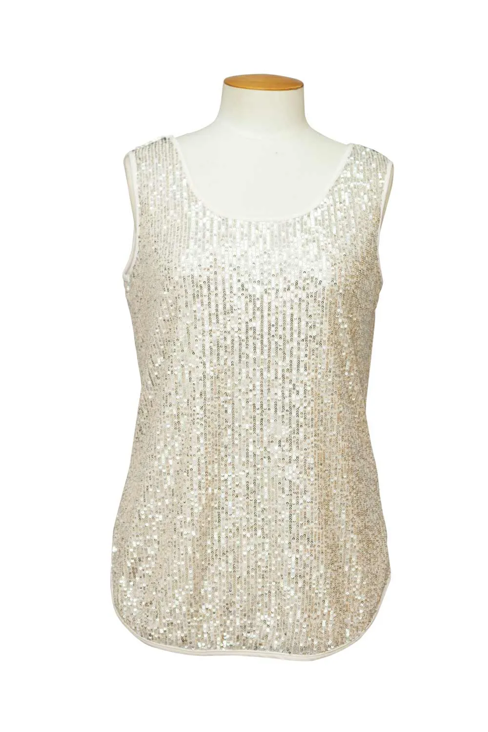 Frank Lyman Sequin-Embellished Cami Top, Style: 214556