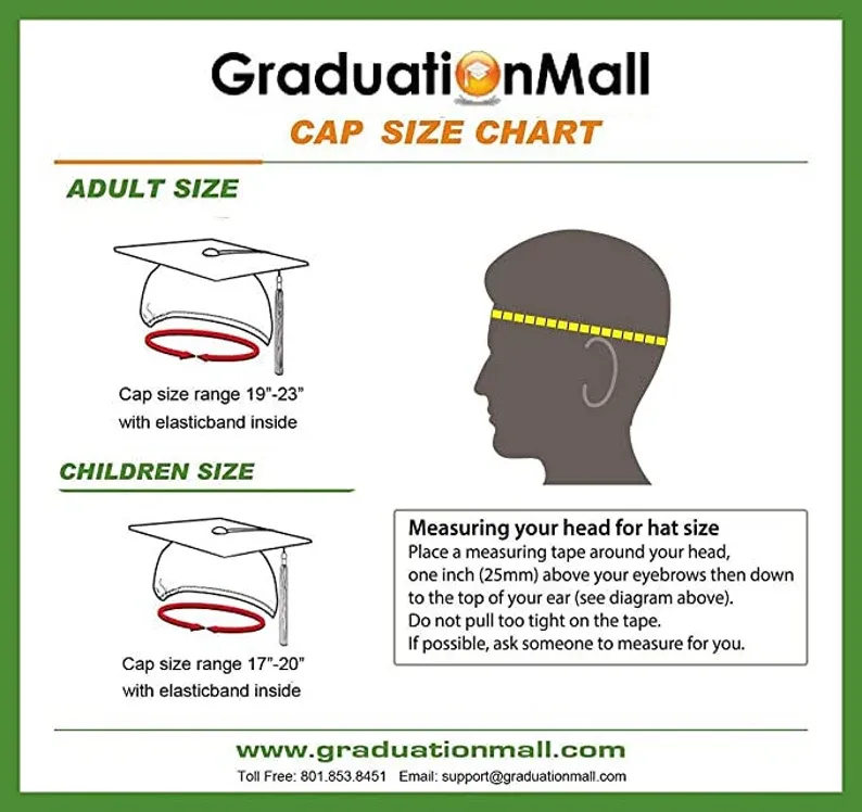 Graduation Outfit With Cap & Stole (Pre-K thru 8th Grade) (SHIPS OUT IN 7 BUSINESS DAYS)