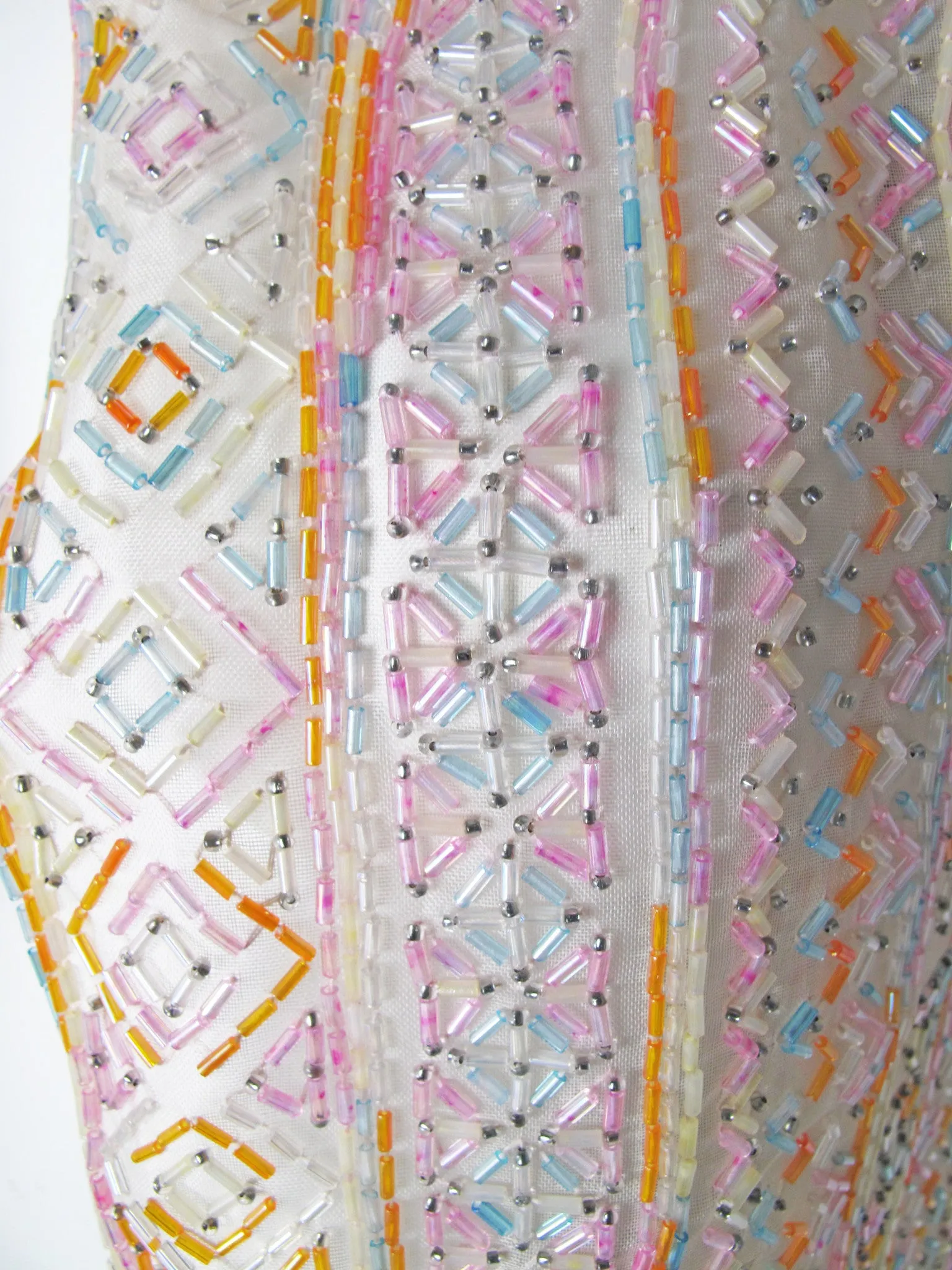 HALSTON Beaded Jacket and Skirt