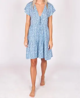 Hannah Dress | Wildflower Blue