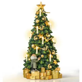 Harry Potter Hogwarts Illuminated Musical Tabletop Tree Bradford Exchange