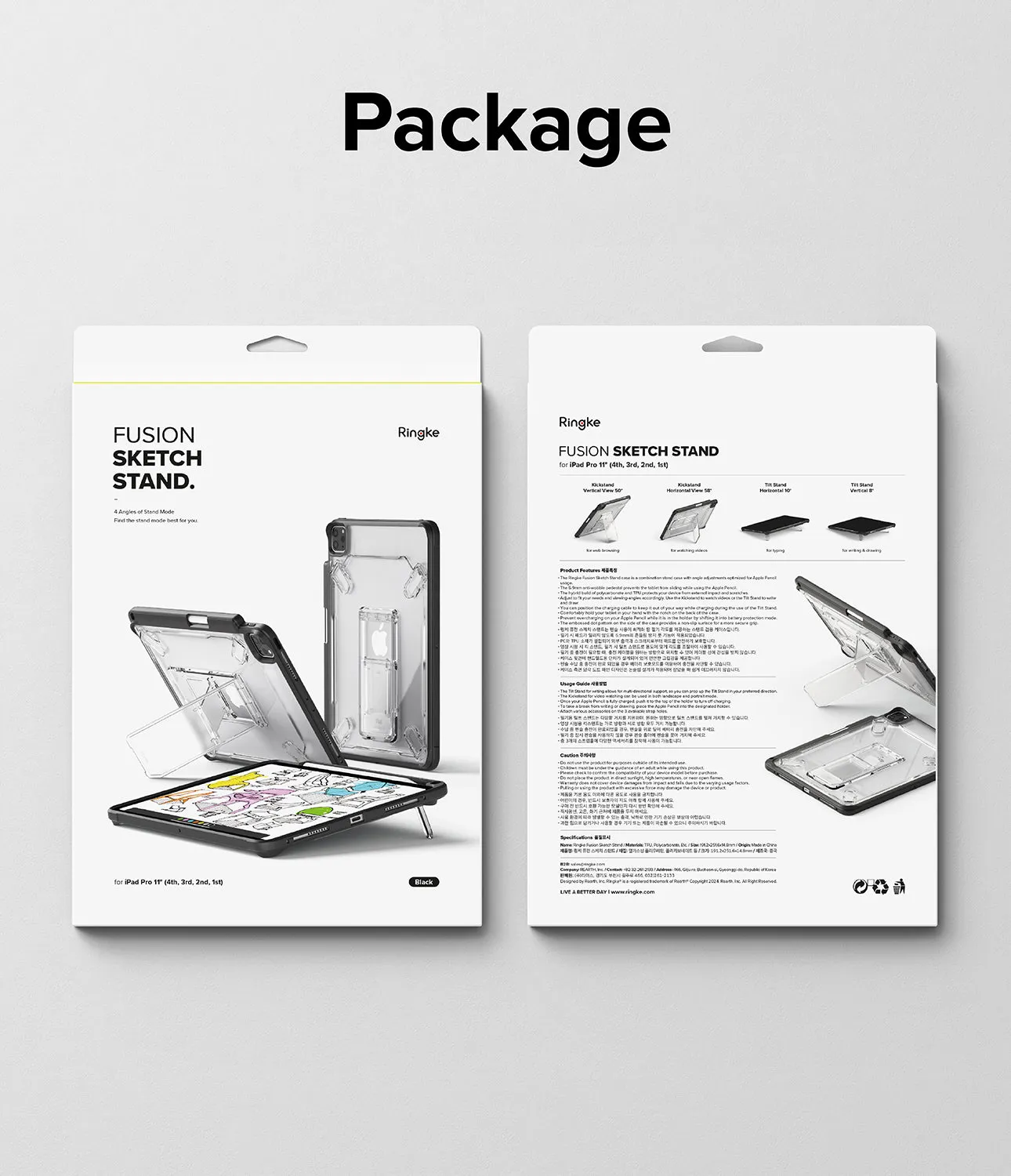 iPad Pro (11") Case | Fusion Sketch Stand