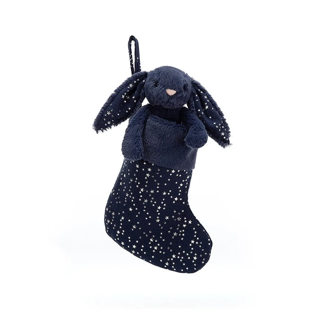 Jellycat Bashful Bunny Stocking - Stardust