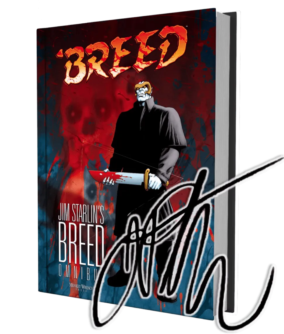 Jim Starlin's BREED Omnibus HC Signed Edition (ZOOP Campaign) *PRE-ORDER*