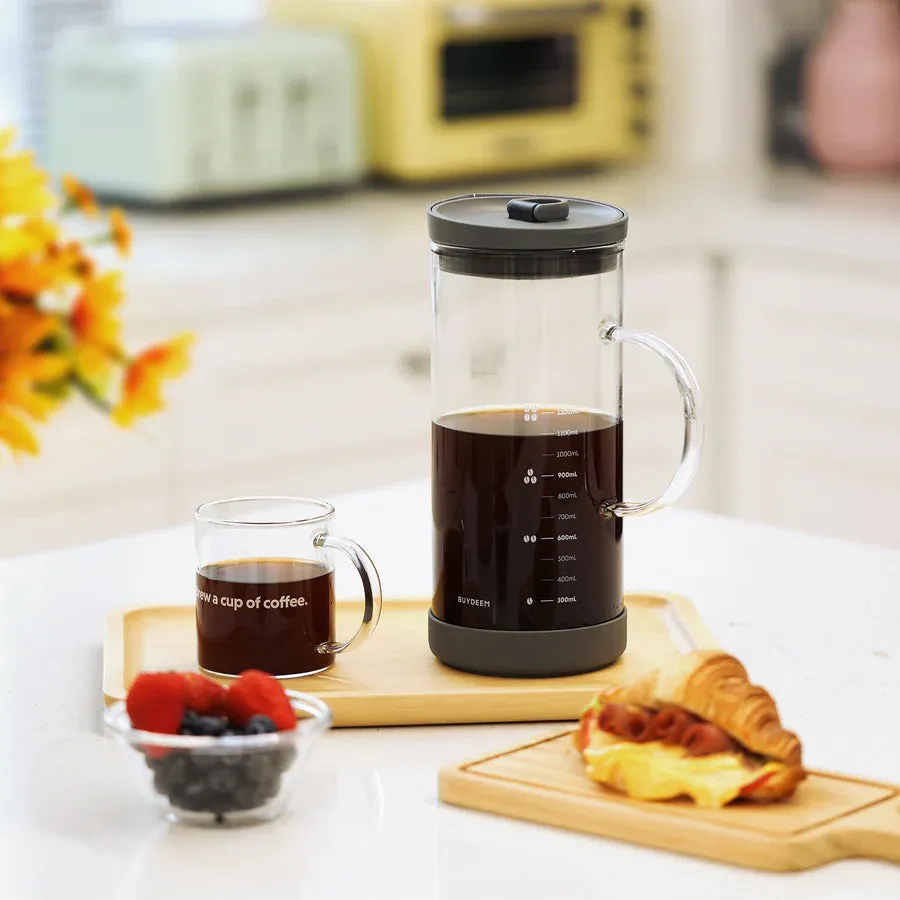 K156 Multi-function Electric Steam Brewer & Cold Brew Coffee Maker - Bundle Offer